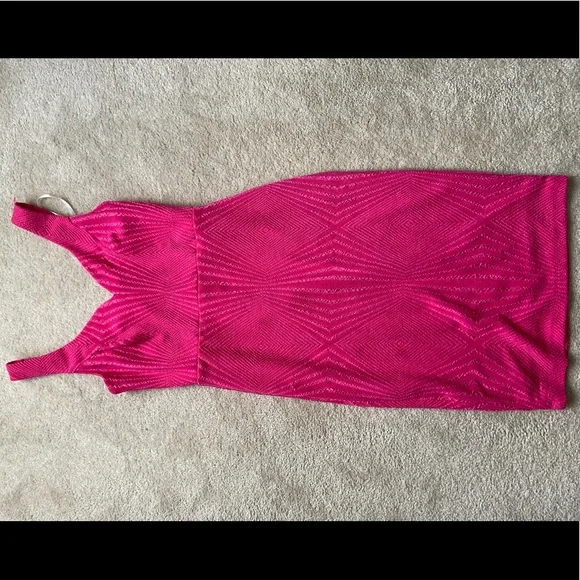hot pink dress tulle Hot Pink Tiered Tulle High Low Sweetheart Prom Dress, Long Formal Dress,  MP777